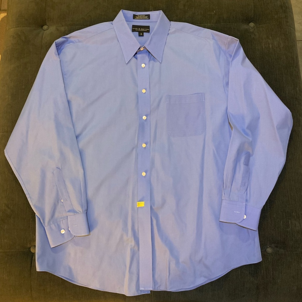 Gently Used Croft & Barrow long sleeve button up shirt Size 18/36